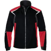 Kübler Jacke BODYFORCE schwarz/mittelrot Form 1125 Grösse XXL