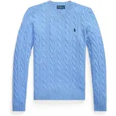 Ralph Lauren für Damen. 211971865004 Pullover aus Wolle und Kaschmir in Blau (XS), Lässig, Langarm