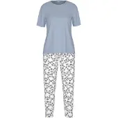 Mey Pyjama Wild Violets | Grösse: 42 | Farbe: Blau