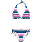 Protest Bikini Prtkami Halter Damen Breeze Blue-Größe 44 C