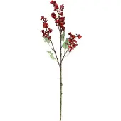 Viana Künstlicher Beerenzweig Rot 74cm Weihnachtsdeko