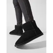 Emu australia Schneeschuhe Wallaby Mini Teens T10103 Schwarz 37