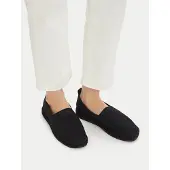 Calvin Klein Espadrilles Oblique Espadrille Webbing HW0HW02934 Schwarz