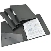 Rapesco Ringbuch Germ-Savvy 2 Ringe PP (Polypropylen) Schwarz
