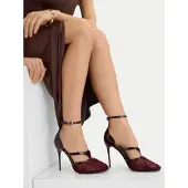 Badura High Heels EO-AMIRA-LT519-1 Dunkelrot