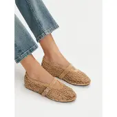 Badura Ballerinas EO-AISHA-LT516-207 Dunkelbeige 38