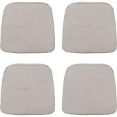 Madison – Panama-Sitzkissen – Beige – 48 x 48 x 6 cm – 4er-Set