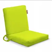 AllBags Klappbare Oxford Strandliege Gelb – Tragbar Gartenliege, leichte Campingliege