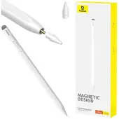 Baseus Stylus mit aktiver Spitze für Ipad mit Usb-C Kabel und austauschbarer Spitze