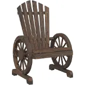 vidaXL Adirondack-Gartenstuhl Massivholz Tanne