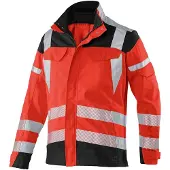 Kuebler unisex Warnjacke REFLECTIQ rot Groesse 30