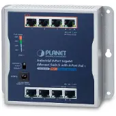 Planet P30 Industrial 8-Port, Unmanaged, Power over Ethernet (PoE), Wandmontage