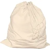 Eduplay Stoffbeutel 230008, natur, mit Kordelzug, aus Baumwolle, zum Bemalen, 35 x 40 cm, 5 Stück