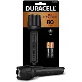 Duracell Rubber flashlight 80 LM 2AAA