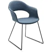 Natur24 Outdoor-Kufensessel Su Blau