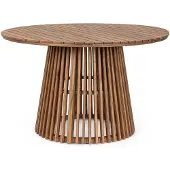 Natur24 Tisch Rodano 120 x 120 x 74 cm Akazie Natur