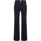 Brax - Wide Leg- Damen Jeans, Style Maine (70-7150), Größe:42, Farbe:Clean Dark Blue (22), Länge:Kurz