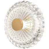 Maytoni LED Wandleuchte Amulet in Transparent und Gold 3W 90lm