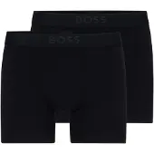 BOSS für Herren. 50475677 Pack 2 schwarze UltraSoft Boxershorts (XL), Heimtextilien, Modal