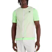New Balance - Wasserabweisende, ärmellose Weste &ndash; Herren &ndash; RC Vest - RC Vest Grey Matter für Herren - Größe L - Grau