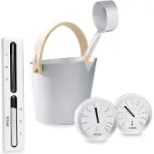 Tylö Sauna-Kit TylöHelo Brilliant Silver