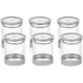 Vip Ahmet Vorratsdosen rund mit Deckel, (6er Set, 6x0,45L), BPA-frei