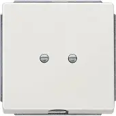 Siemens style Auslassplatte titanweiß, Weiß, Kunststoff, Glänzend, IP20, 55 mm, 55 mm