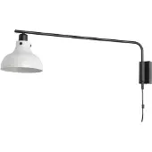Eglo Wandleuchte innen Matlock, Wandlampe Industrial mit Schwenkarm, Leselampe aus Metall, Wohnzimmer und Schlafzimmer Lampe mit E27 Fassung