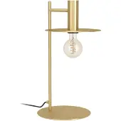 Eglo ESCANDELL Tischleuchte Tischbeleuchtung - L22 x B23 x H47 cm - messing-gebürstet - 1X40W exkl. - IP20