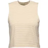 Black Diamond W BD Stripe Tank white oak-off white (9662) LRG