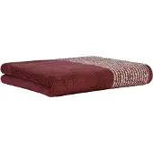 Cawoe Duschtuch - Luxury Home, C Two-Tone, Walkfrottier Bordeaux / 80x150cm