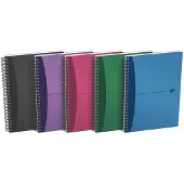 Oxford Office Spiralbuch, DIN A5, kariert, 50 Blatt, PP