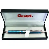 Pentel Gel-Tintenroller EnerGel Sterling BL407, blau