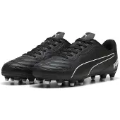 Puma Fußballschuh "CLASSICO FG", Herren, Gr. 46, Textil, schwarz, weiß, Synthetik, Schuhe Fußballschuh, für Rasenplätze, mit Schnürung, aus Synthetik