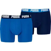 Puma Boxershorts "MEN EVERYDAY BASIC BOXERS 2P" Packung, mit Webbund