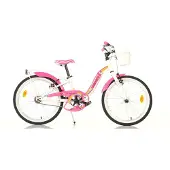 Dino Bikes Unicorn 20´´ Fahrrad Rosa 7 Years Junge Rosa 7 Years