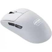 Cherry M68 Pro Wireless, rechts, RF Wireless, 26000 DPI, Schwarz, Weiß
