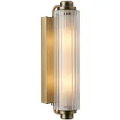 Nordlux Nimal Double Wandleuchte, messing, IP44, Kunststoff, Metall - , Nimal Double, dimmbar, Gold / Messing, für Badezimmer, Kunststoff