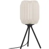 Eglo BELGRAVE Tischleuchte Tischbeleuchtung - H44 x Ø18 cm - schwarz - 1X40W exkl. - IP20