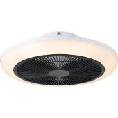 Eglo Deckenventilator Sayulita weiß mit schwarz Ø 46cm