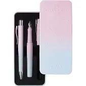 Faber-Castell Geschenkset Poly Pen/Ball blushing sky