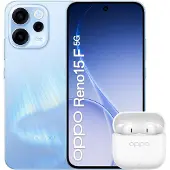 OPPO Reno15 F 5G Aurora Blue Box, 16,7 cm (6.57"), 8 GB, 256 GB, 50 MP, Android 16.0, Blau