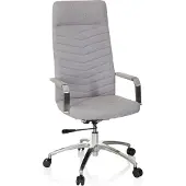 Hjh OFFICE SARANTO PLUS - Home Office Bürostuhl Hellgrau