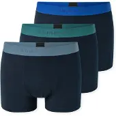 Schiesser Boxershorts "95/5 Multipacks" mit farblich abgesetztem, sportlichem Logo-Webgummibund