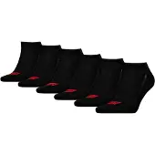 Levi's Unisex Sneakersocken, 6er Pack - Low Cut Batwing Logo, ECOM