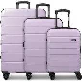Saxoline Miami 4 Rollen Kofferset 3-teilig mit Dehnfalte