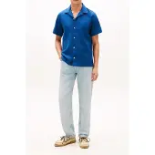 Tommy Hilfiger Hemd MW0MW43090 Blau Regular Fit