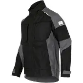 Kübler ACTIVIQ cotton+ Jacke schwarz/anthrazit 4XL