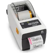 Zebra ZD611-HC, 8 Punkte(203dpi), Cutter,BT (BLE), Weiss,Thermodirekt