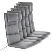 Aspero 6 Premium Hochlehner Stuhlauflagen